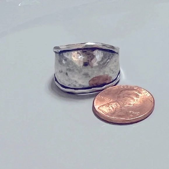 Or Paz Sterling Silver 925 Saddle Ring like new Size 9.5 - Picture 9 of 9